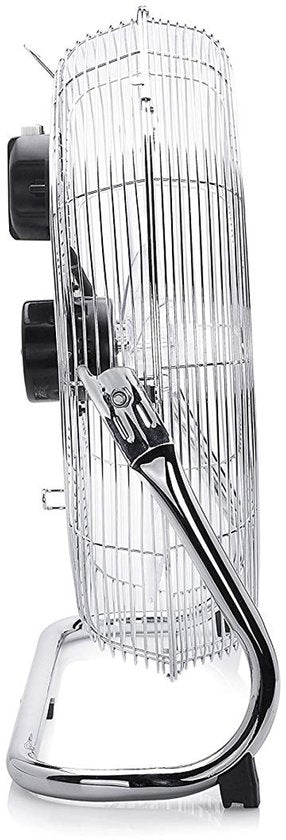 Ventilateur de sol en métal 45 cm - 3 niveaux - réglable à 130° - fort débit d'air - Tristar VE-5935