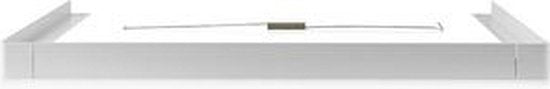 Kit d'empilage universel Nedis pour lave-linge et sèche-linge - Universel - 605 mm - Blanc