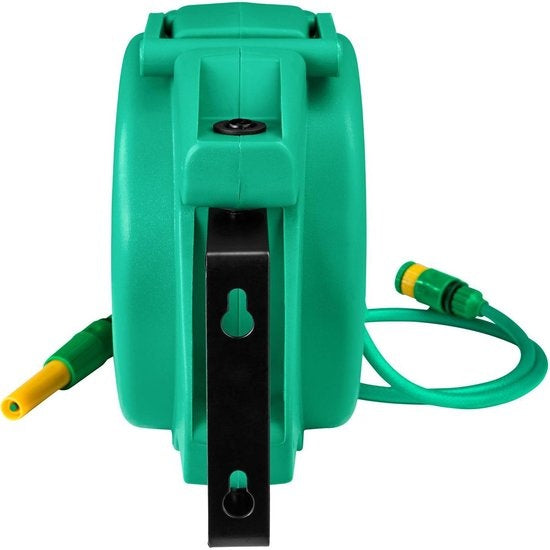 TecTake - Enrouleur de jardin 10 mètres - Enrouleur - vert - 402761