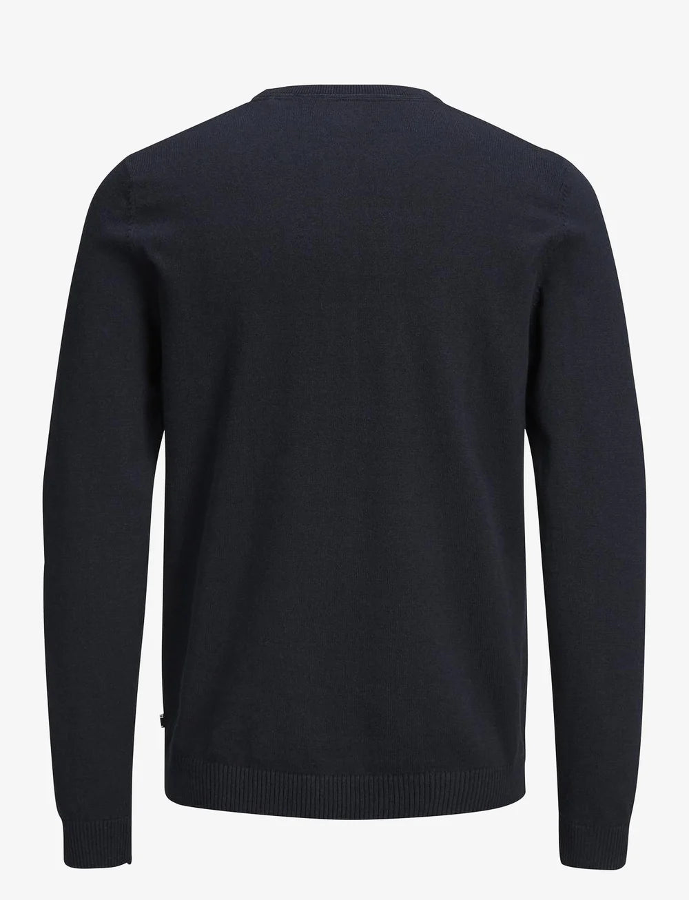 Pull en maille pour homme de JACK&JONES - Col rond et texture côtelée - Taille L - Bleu