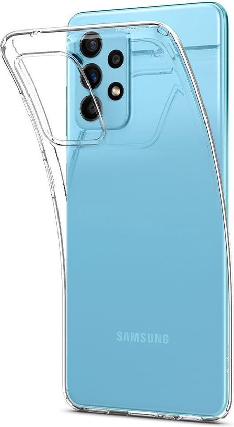 Spigen Liquid Crystal Coque arrière adaptée pour Samsung Galaxy A72 étui - Transparent