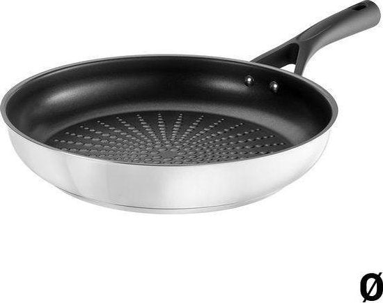 Pyrex Expert Touch Poêle à frire - Induction - acier inoxydable