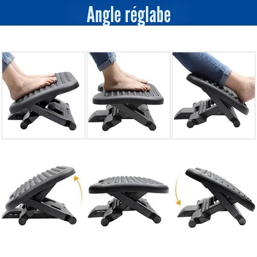 Repose pieds ajustable / anti dérapant - STREX - DIN 4556