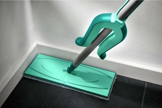 Leifheit Picobello M mop cloth allrounder Micro Duo - 33 cm de largeur d'essuyage - turquoise - blanc