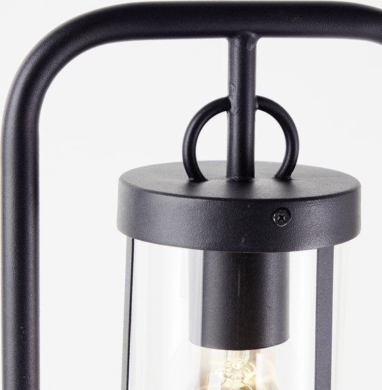 Brilliant Sidney - Lampe d'extérieur sur pied - Hauteur 48 cm - E27 max 1x20W - IP44 - Noir
