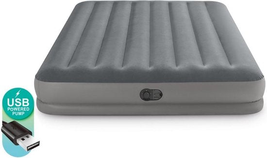 Intex Prestige Mid-Rise air bed - Queen size - Pompe électrique intégrée