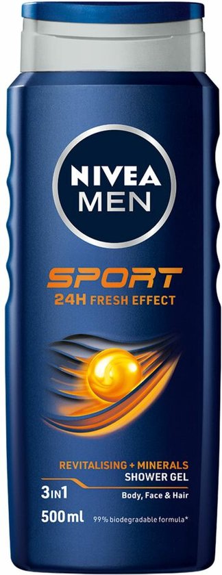 NIVEA Men Gel Douche Sport - 500 ml