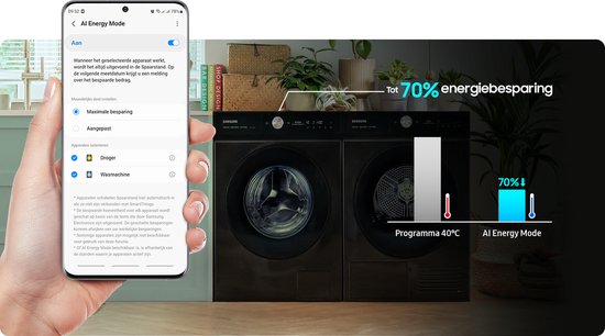 Samsung SuperSpeed WW11DG5B25AHEN - Série 5000 - Lave-linge - 10% plus économique que l'étiquette énergétique A