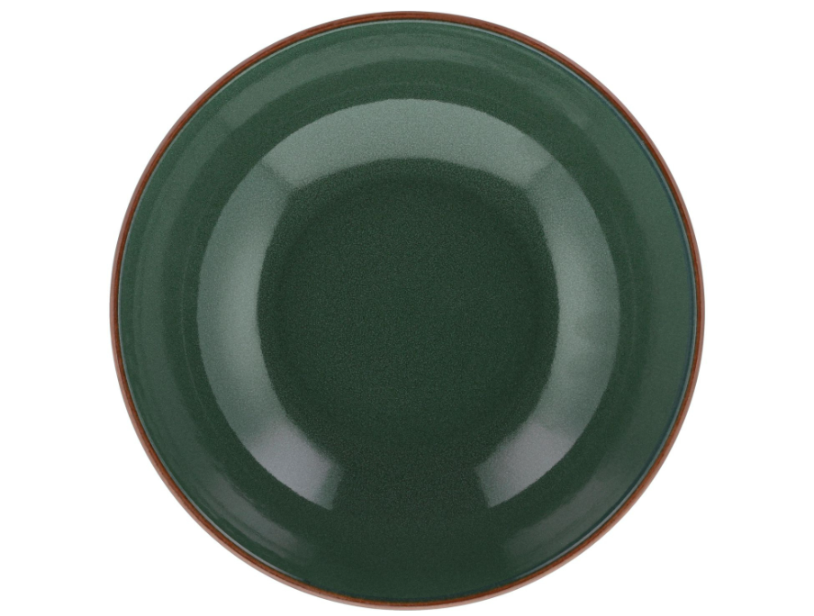 BITZ Bol Poke/fenêtres Dia 18 x 7 cm Bois/Forêt