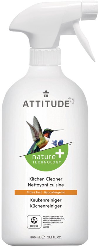ATTITUDE Nettoyant pour cuisine en spray ECO - durable