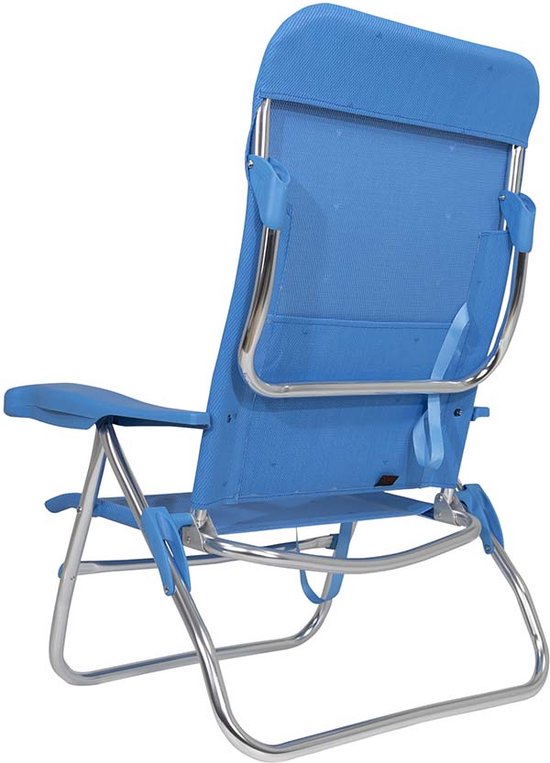 Crespo - Chaise de plage - AL/223 - Bleu
