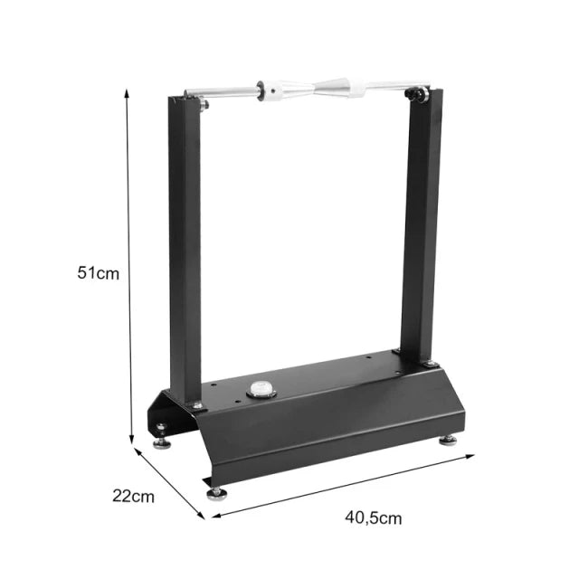 Coast Wheel Balancer - Portable - Aluminium - Réglable - 40.5 x 22 x 51 cm