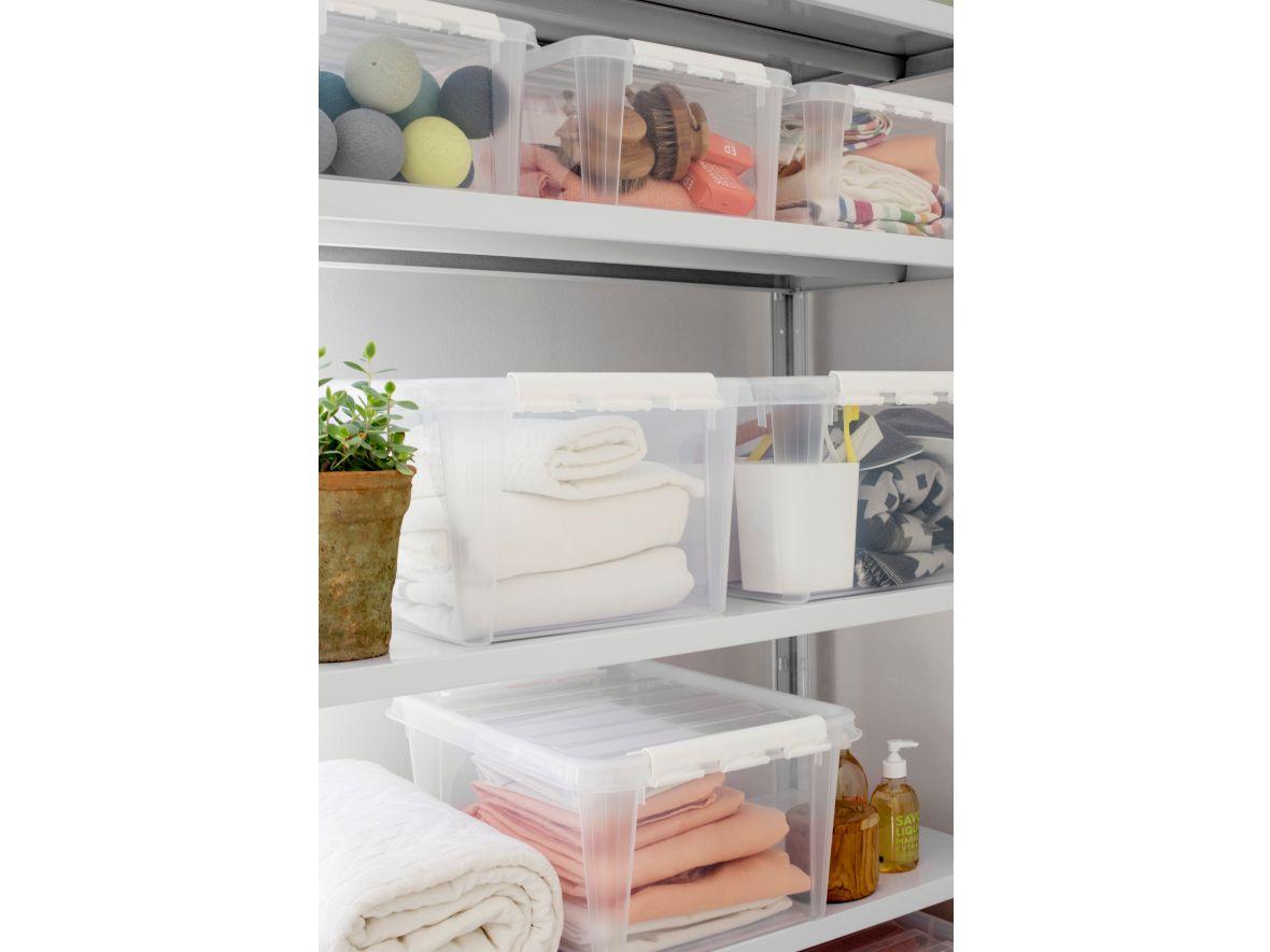 Orthex SmartStore Home 31 Transparent - 32 L - Lot de 6