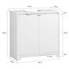 SoBuy Meuble évier - 60 x 30 x 60 cm - blanc
