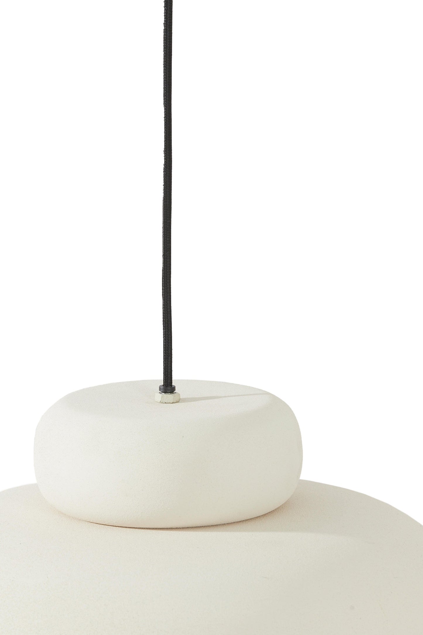 Light & Living Lampe suspendue NEIVA - Ø39x20 cm - Crème mat - Raccord E27 - Dimmable