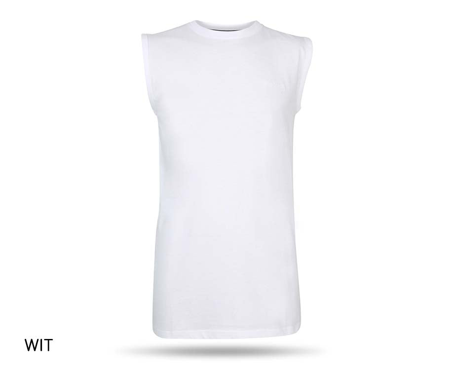 T-shirt sans manches - Pierre Cardin Paris - XXL | Style et confort intemporels - Blanc