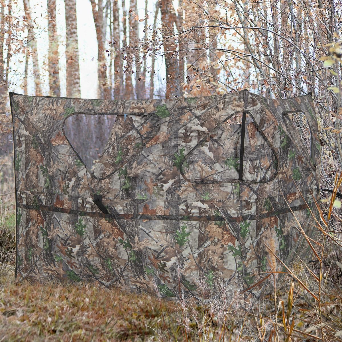 Coast Hunting Lodge Portable avec fenêtre - 148 x 113 cm - Camouflage