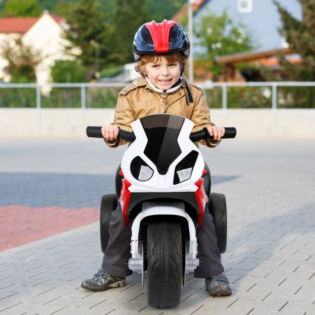 Moto enfant Coast - PP - 6V - Musique incluse - 66x37x44cm - Rouge