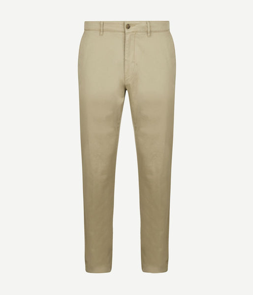 LeitFeuer Pantalon chino homme - jambes longues - Beige - jambe fuselée - Taille 52