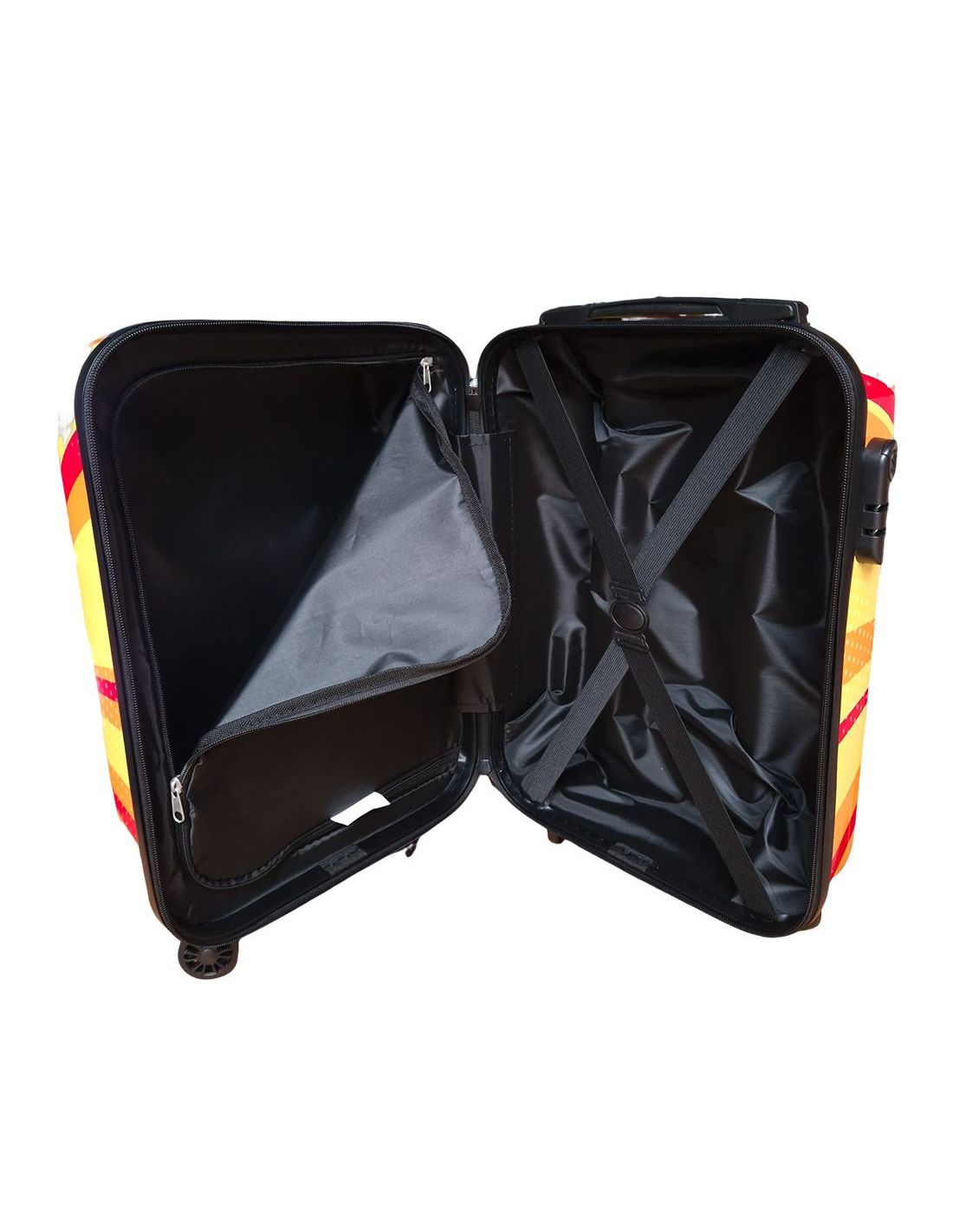 Suiteble Hand Luggage Suitcase - Incl. Packing Straps & Numerical Lock - 28 litres - 54 x 33.5 x 21.5 cm - Blue