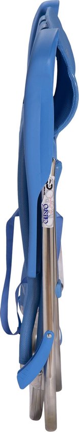 Crespo - Chaise de plage - AL/205 - Compacte - Bleu