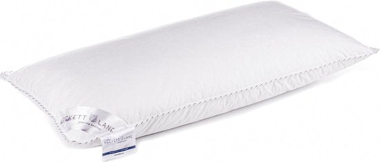 Oreiller Heckettlane - Oreiller de sommeil avec plumes et duvet - Oreiller froid - 60x70 cm - Pour les dormeurs sur le dos, sur le côté et sur le ventre - 1 pièce