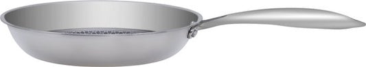 Poêle à frire - Resto - Ø24 cm - Acier inoxydable - Revêtement antiadhésif en nid d'abeille - Base Induction - Convient à toutes les sources de chaleur