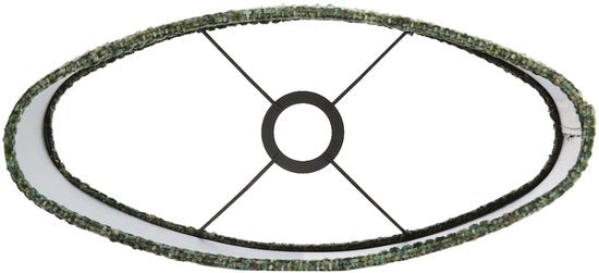 Light & Living - abat-jour - Osire - vert - tissu - E27 - 3838975