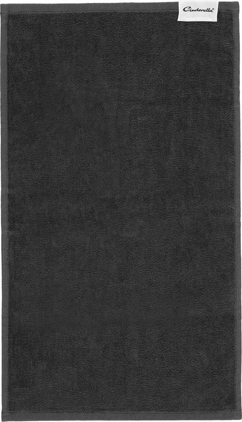 Sundays Cinderella Serviettes de toilette - Serviettes de toilette - Lot de 2 - 30x50cm - Anthracite