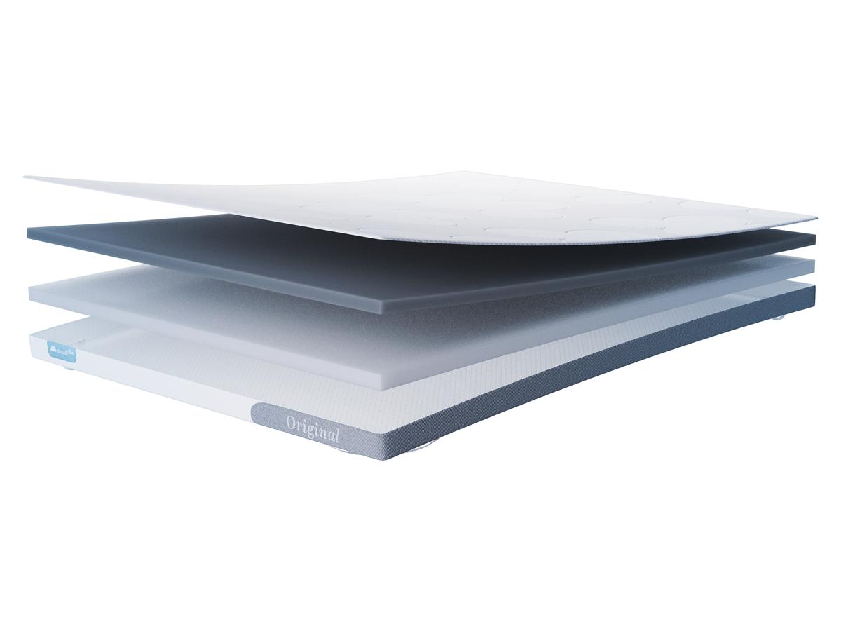 Cloudpillo Topper The Original - Surmatelas confortable - 180 x 210 cm - Blanc