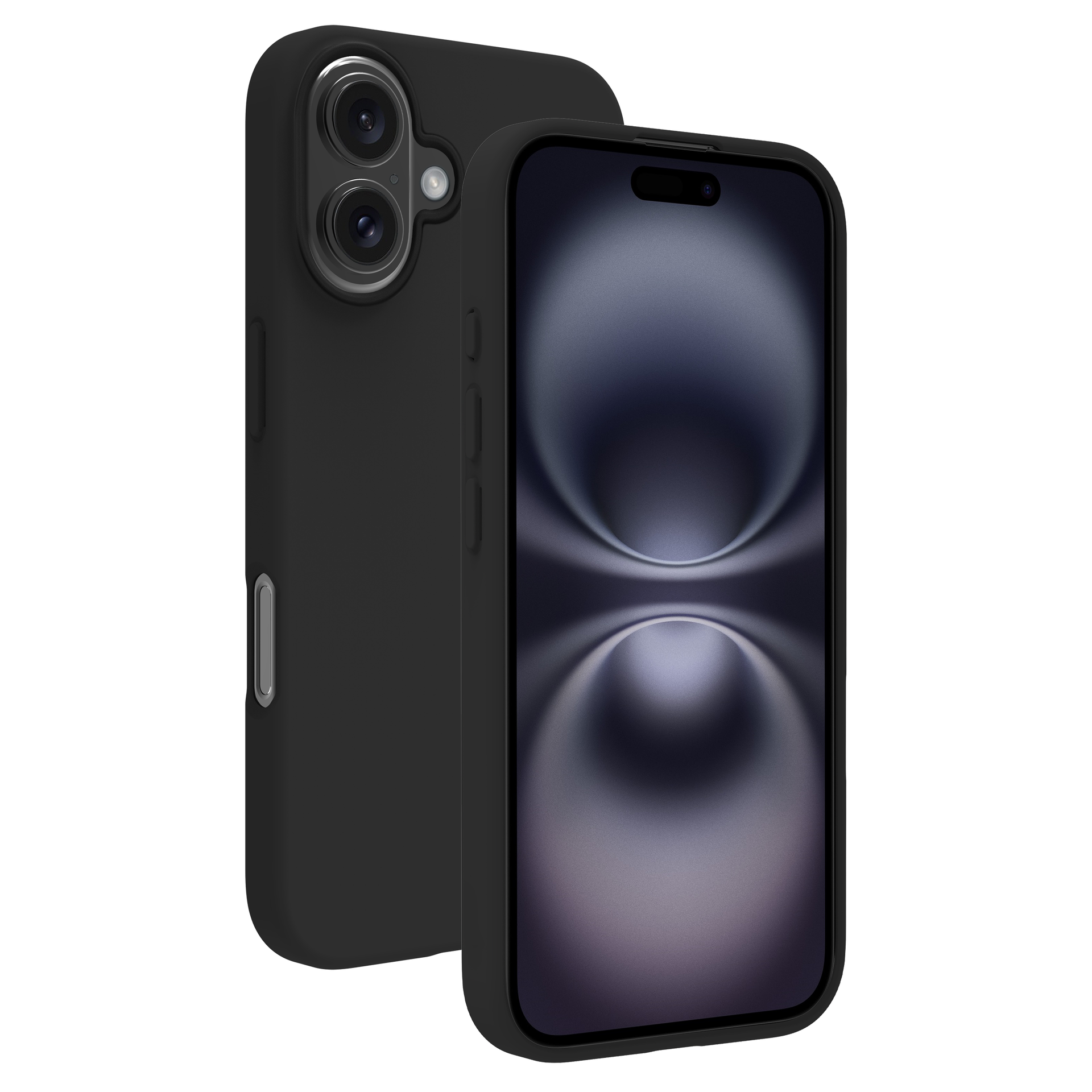 BeHello Case iPhone 16 Soft Touch - MagSafe - Noir