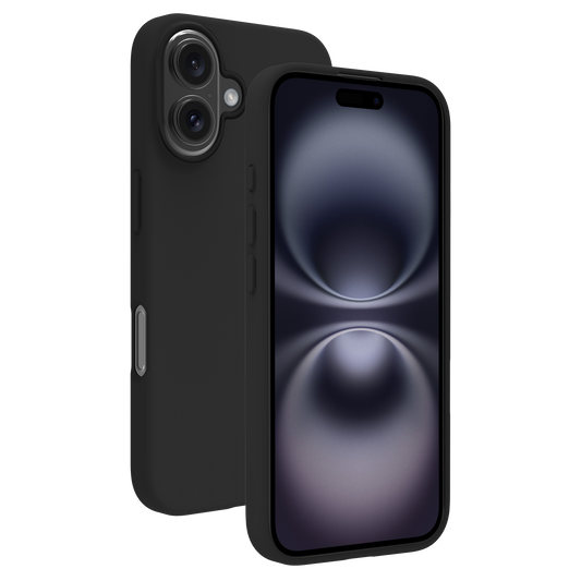 BeHello Case iPhone 16 Soft Touch - MagSafe - Noir