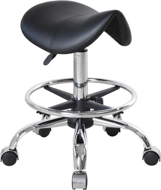 DMV - Tabouret - Tabouret selle - Tabouret selle mobile - Tabouret réglable en hauteur