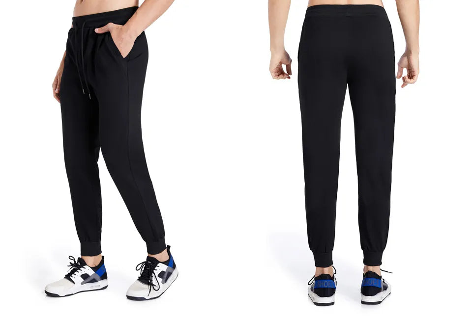 Pantalon de jogging ultra-doux Milanoro - Mélange de coton - Taille élastiquée - 2 poches - Taille L -