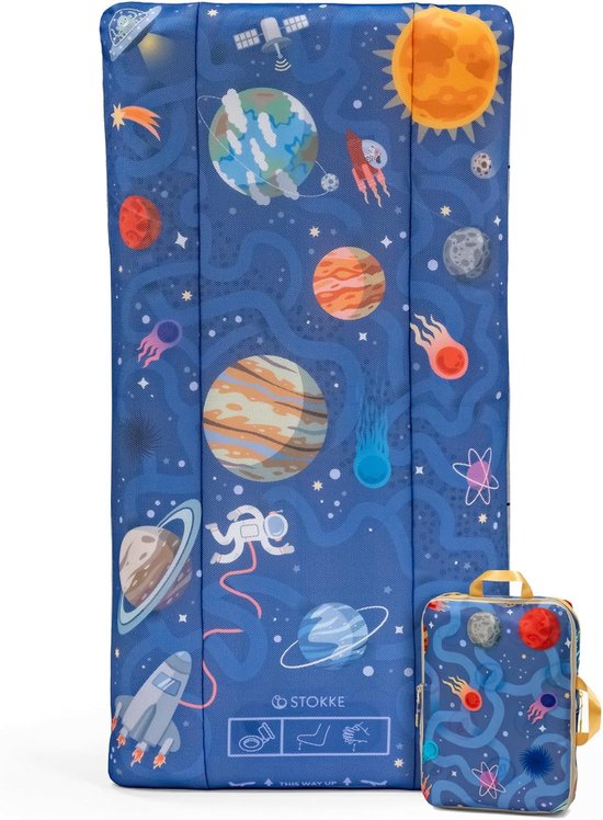 Stokke® JetKids™ Cloudsleeper - Matelas de voyage 150 cm (Space Maze)