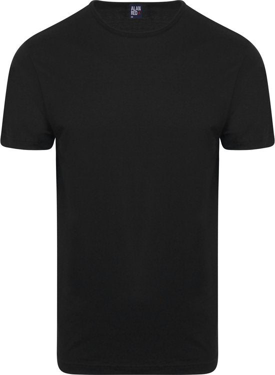Alan Red Derby O-Neck T-Shirt Black (2Pack) - Taille S - Homme - T-shirt basique