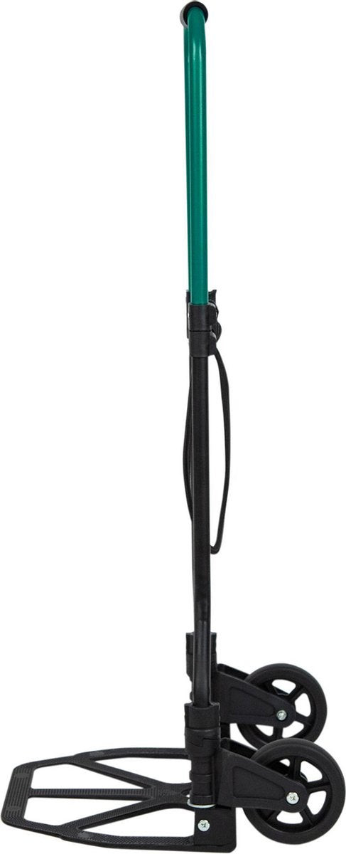 VONROC Trolley - Pliable - Plate-forme de transport avec antidérapant - Capacité de charge max. 80kg. - Avec support à bagages