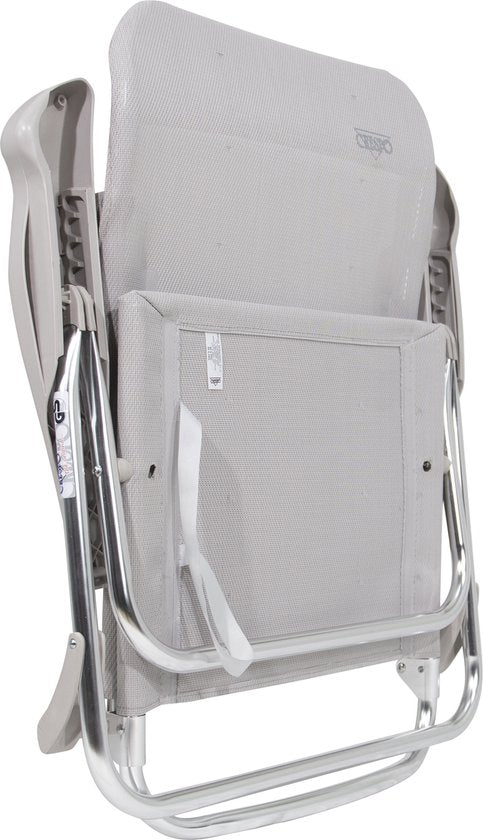 Crespo - Chaise de plage - AL/221 - Gris clair