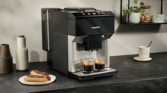 Siemens EQ500 TP511R01 - Machine à expresso entièrement automatique - Argent clair