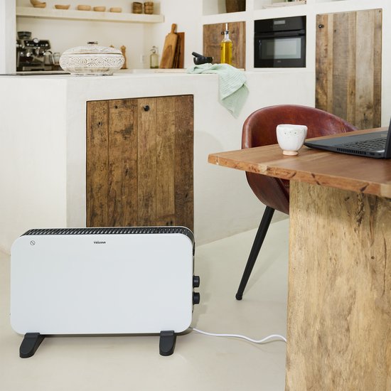 Tristar KA-5813 Convecteur de chauffage - 2000W - Compact avec fonction Turbo - 4 réglages et 2 réglages de chaleur - Protection contre la surchauffe