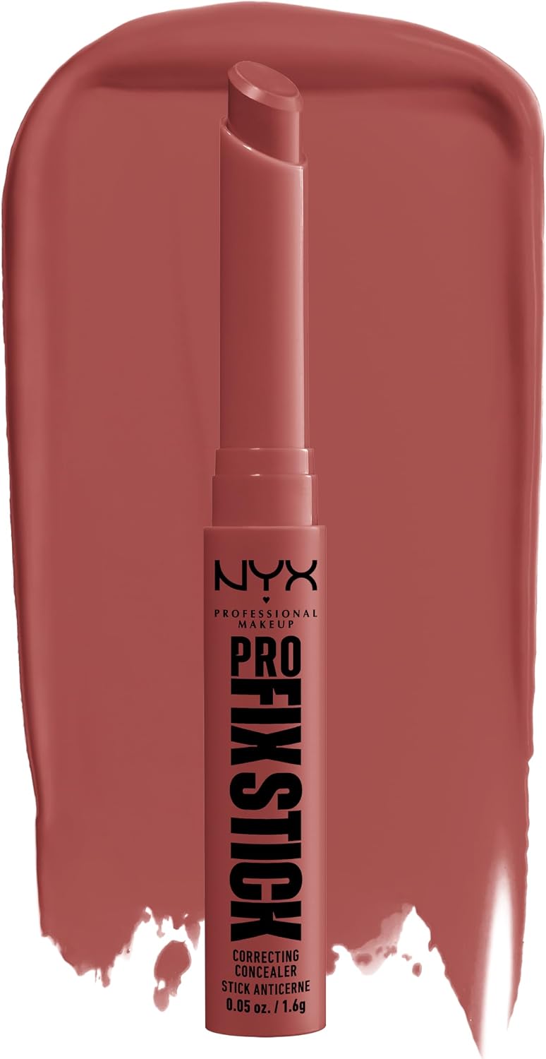 Nyx Professional Makeup Pro Fix Concealer Stick - Brick Red - Corrige les cernes et les imperfections - 13 x 13 x 110 mm