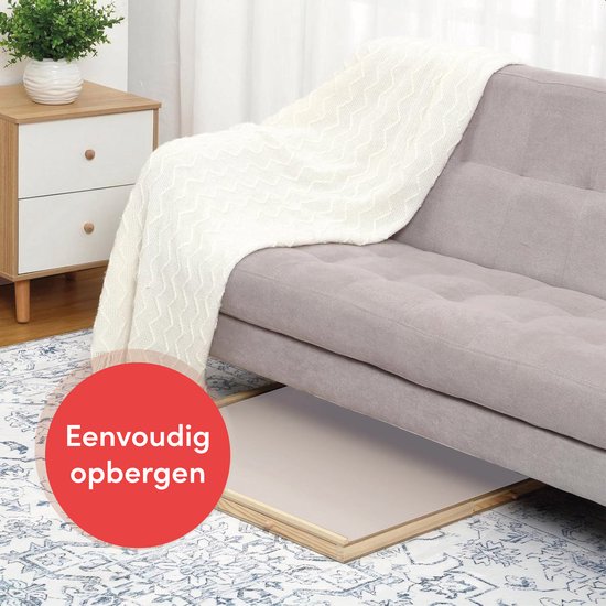 Plateau de puzzle rotatif avec système de rangement - 6 tiroirs - 1500 pièces - Bois - Table de puzzle - Classeur de puzzle - 64 x 86 x 4 cm - Couvercle de protection inclus - Tapis de puzzle - Mallette - Bois