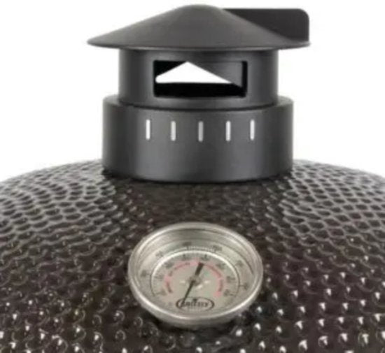 Grizzly Grills Kamado Elite XL - Barbecue - ø60 cm / ø24 pouces - Noir - Ensemble complet