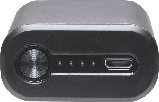Denver TWE-60 - Ecouteurs sans fil Bluetooth - avec étui de chargement - Noir