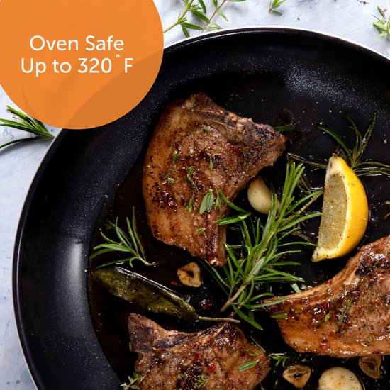 BK Vivid : ensemble de casseroles antiadhésives en céramique, 13 pièces - Ø 16-28 cm - Poêle à frire - Poêle à sauter - Sans PFAS – Batterie de cuisine compatible induction – Résistante au four jusqu'à 160 °C – Lavable au lave-vaisselle – Chauffage rapide