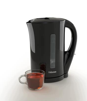 Bouilloire électrique Tristar WK-1349 KL - 1,7 litre - 2 200 watts - Noir