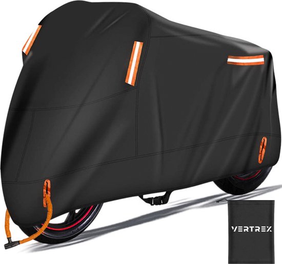 Vertrex Motorcycle Cover & Scooter Cover - with Windshield - Scooter Cover - Waterproof Outdoor - Motorcycle Cover