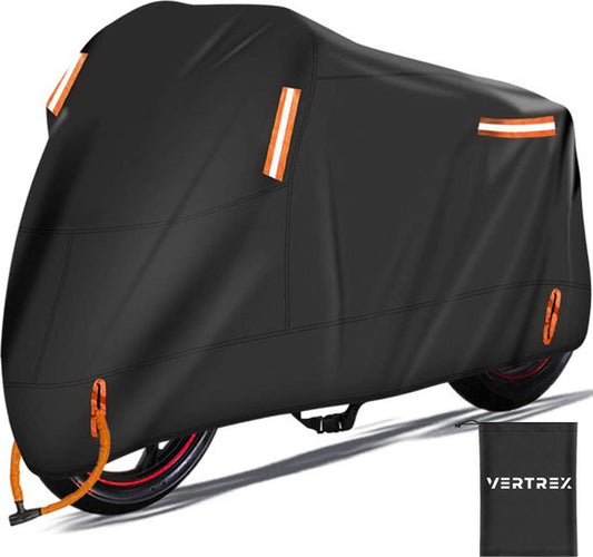 Vertrex Motorcycle Cover & Scooter Cover - with Windshield - Scooter Cover - Waterproof Outdoor - Motorcycle Cover