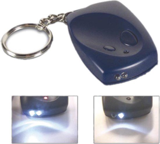Torche Velleman MK143 Torche porte-clés bleue
