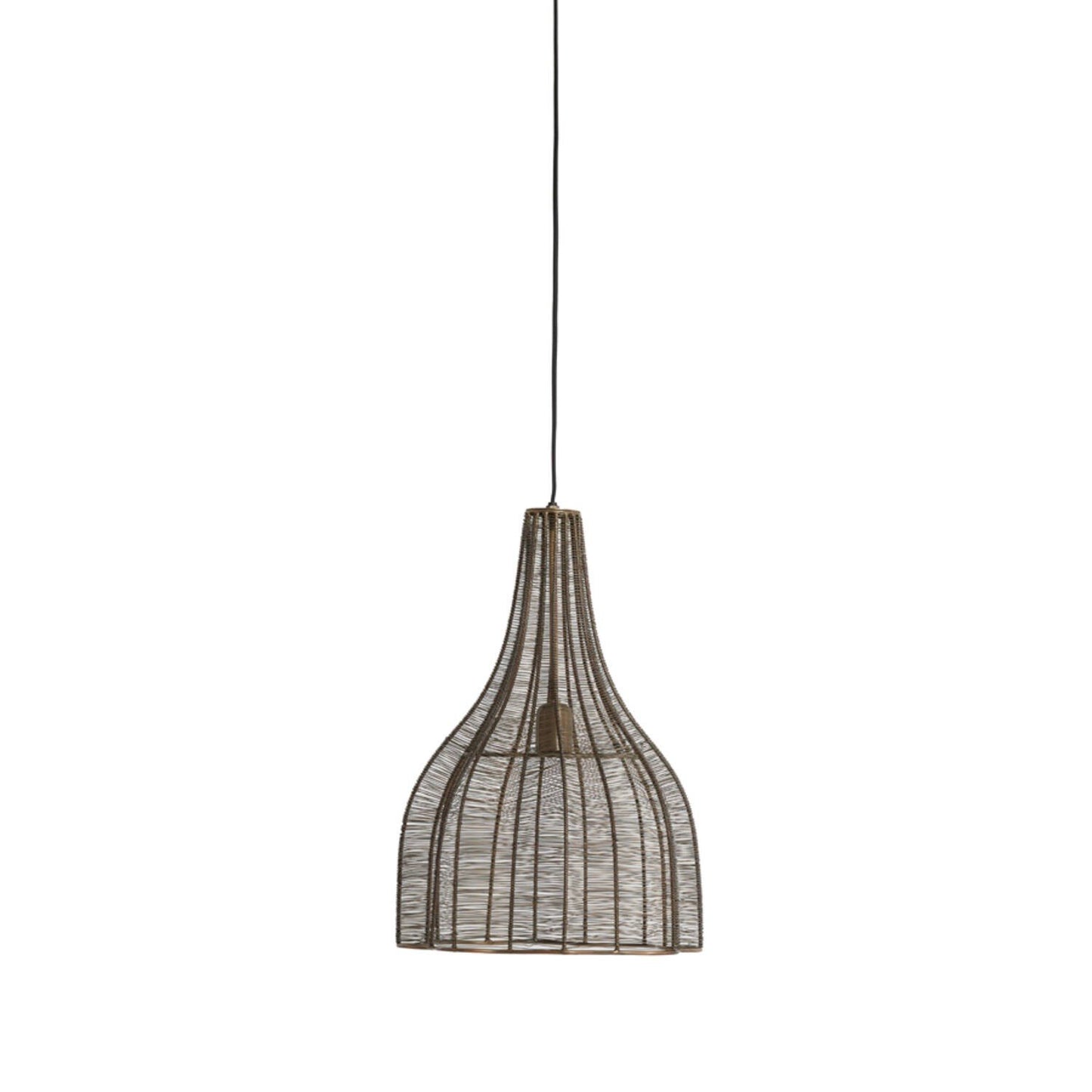 Light & Living MARIAMA Lampe pendante Ø35x50 cm - Bronze antique - Design élégant en métal - E27